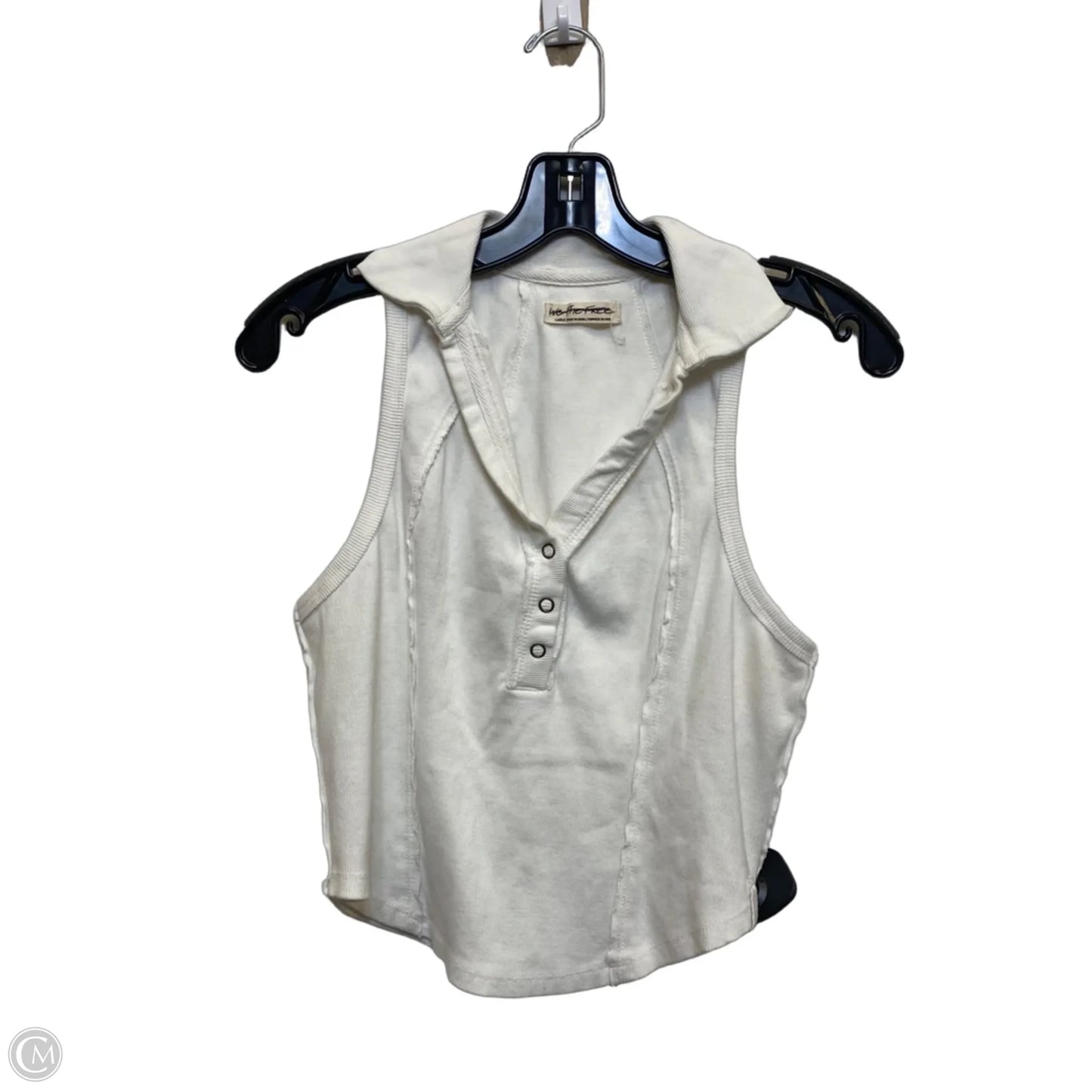 Top Sleeveless By We The Free In Cream, Size: L