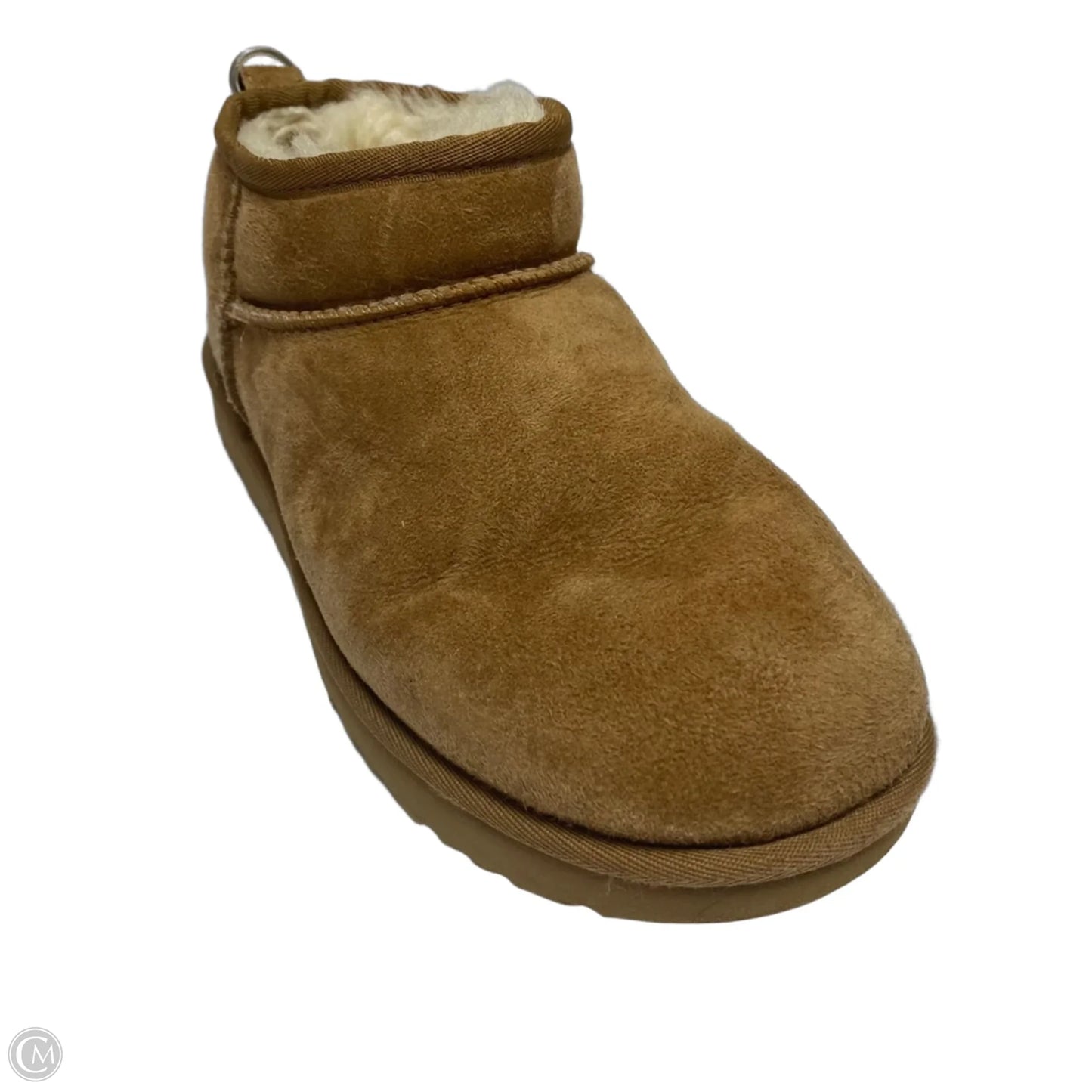 Boots Designer By Ugg In Brown, Size: 10