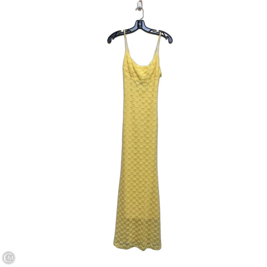 Dress Casual Maxi By Bardot In Yellow, Size: M