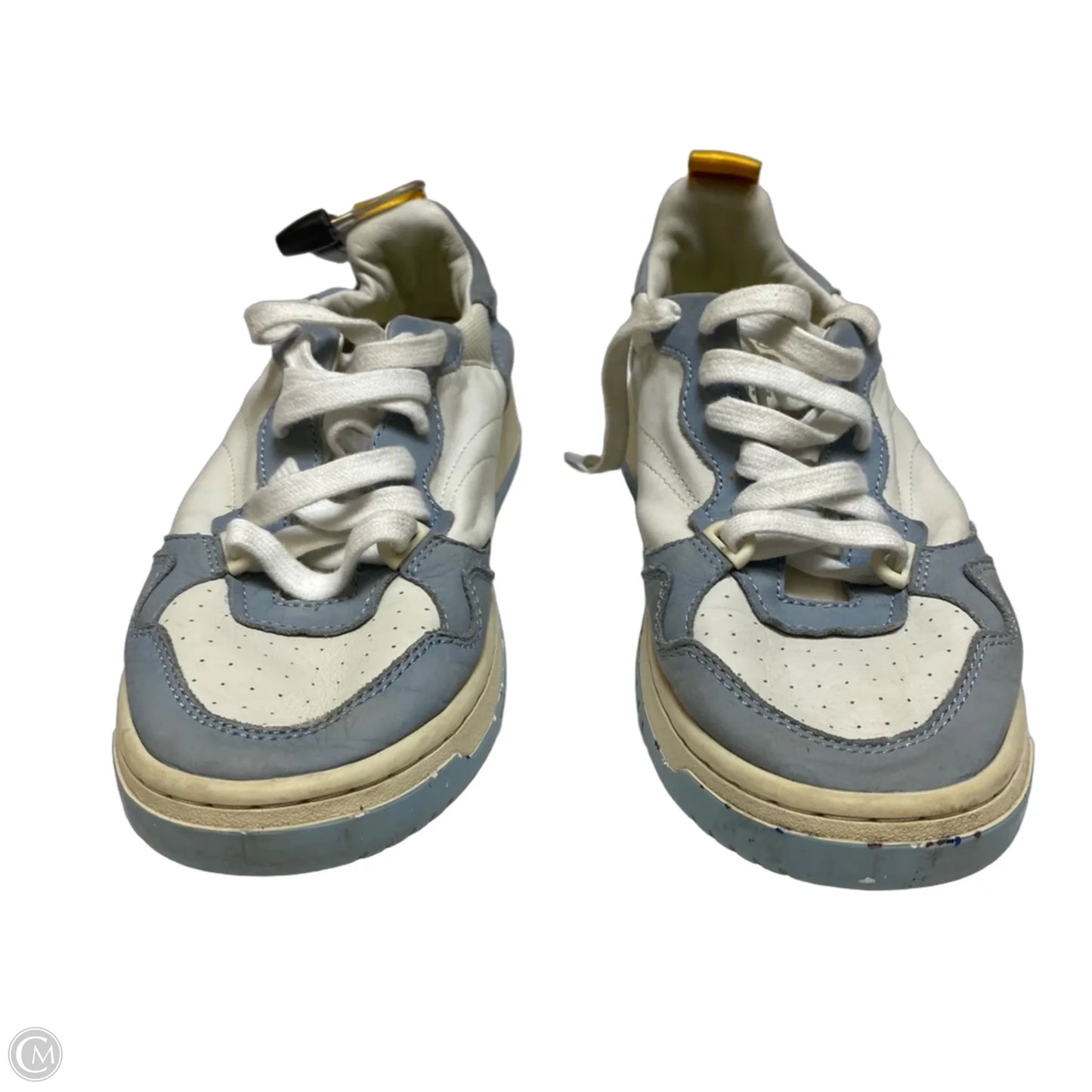 Shoes Sneakers By Oncept In Blue & Cream, Size: 8.5