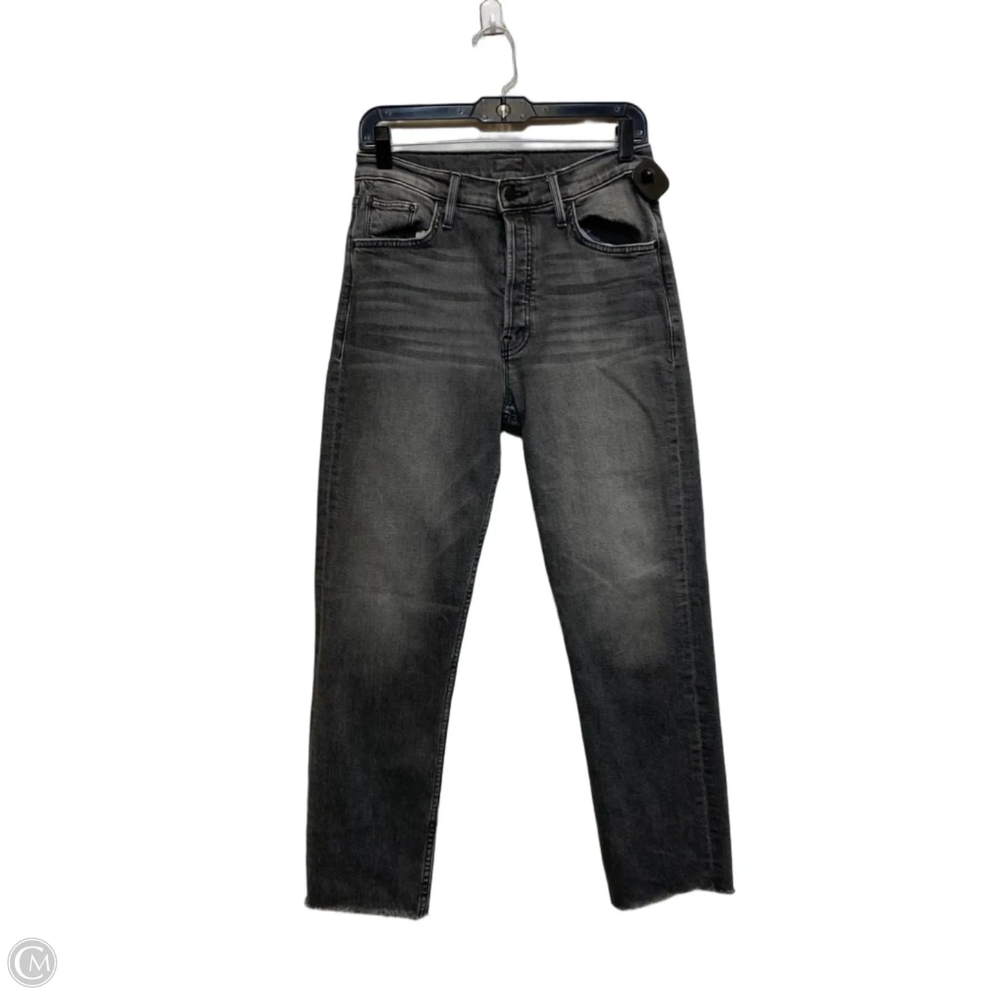 Jeans Designer By Mother In Grey Denim, Size: 8
