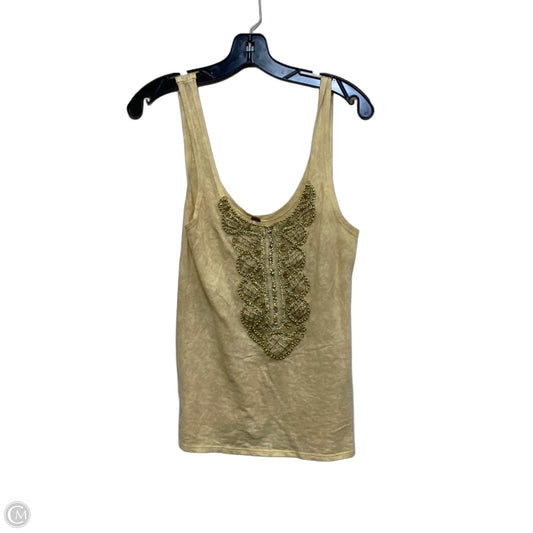 Top Sleeveless By Free People In Tan, Size: S