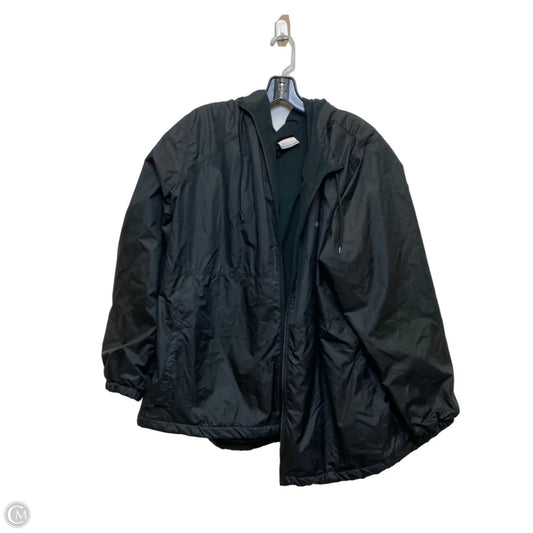 Jacket Windbreaker By Columbia In Black, Size: 3x