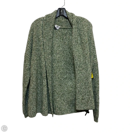 Sweater Cardigan By Cabi In Green, Size: Xs