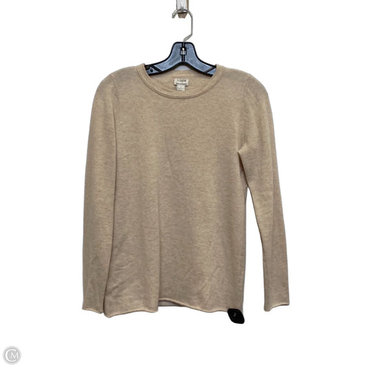 Sweater Cashmere By J. Crew In Tan, Size: S