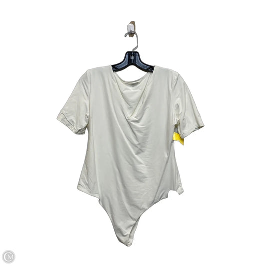 Bodysuit By Pumiey In White, Size: 2x