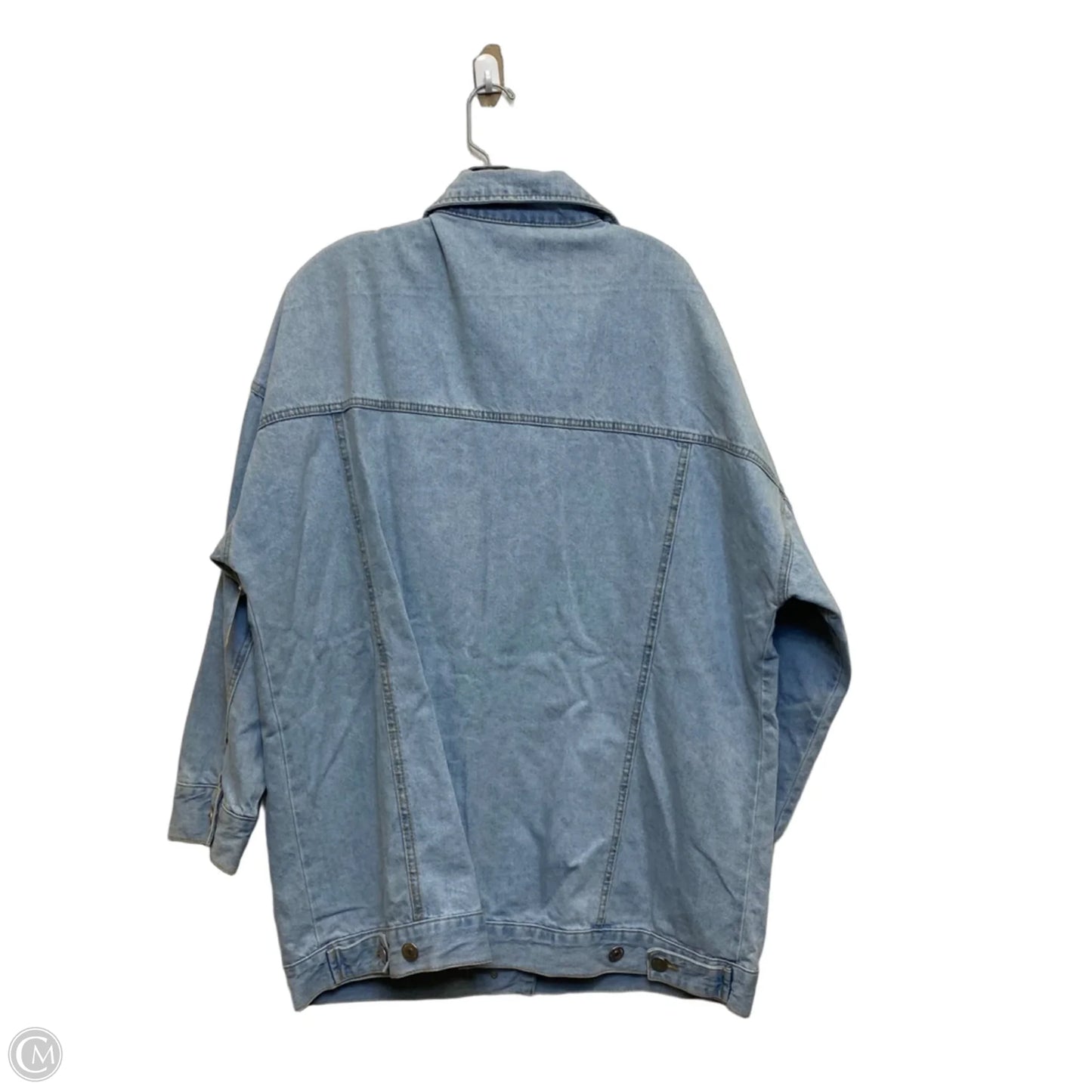 Jacket Denim By Forever 21 In Blue Denim, Size: 1x