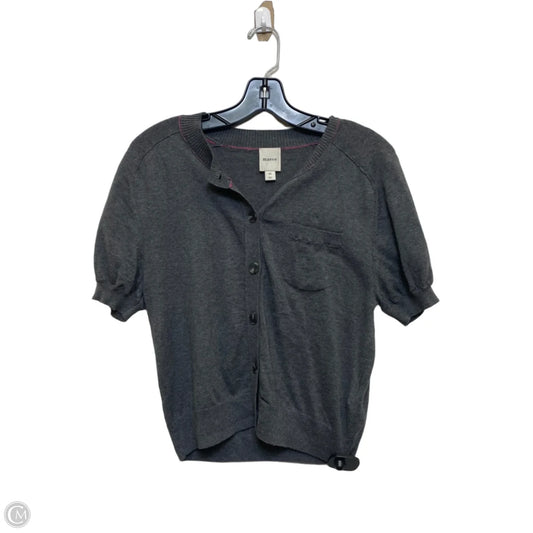 Sweater Short Sleeve By Maeve In Grey, Size: Xs