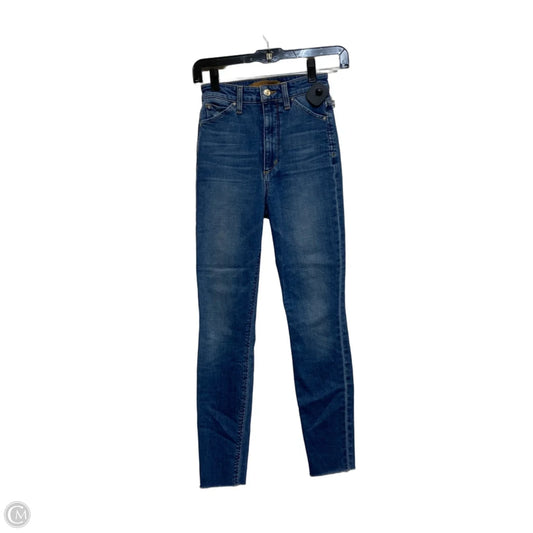 Jeans Designer By Joes Jeans In Blue Denim, Size: Xxs