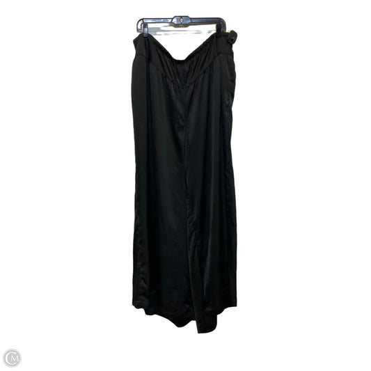 Pants Wide Leg By Belle Isle In Black, Size: 3x