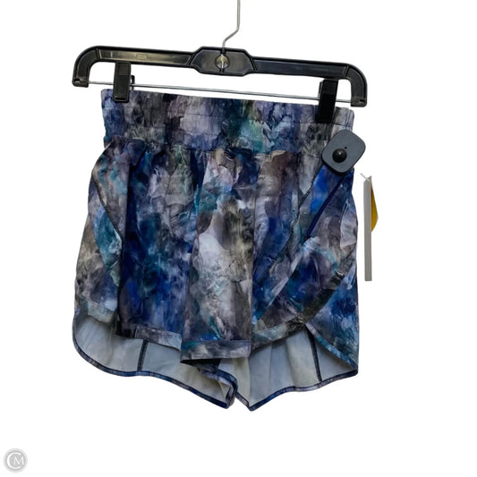 Athletic Shorts Designer By Lululemon In Blue, Size: Xs