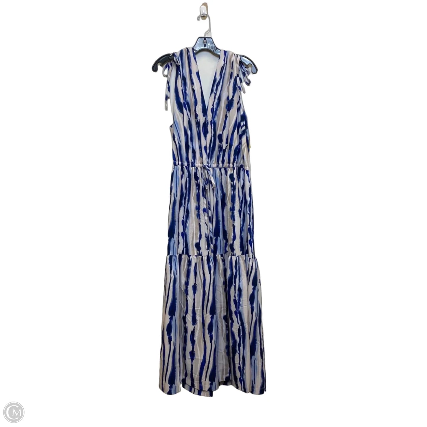 Dress Casual Maxi By Calvin Klein In Blue, Size: 3x