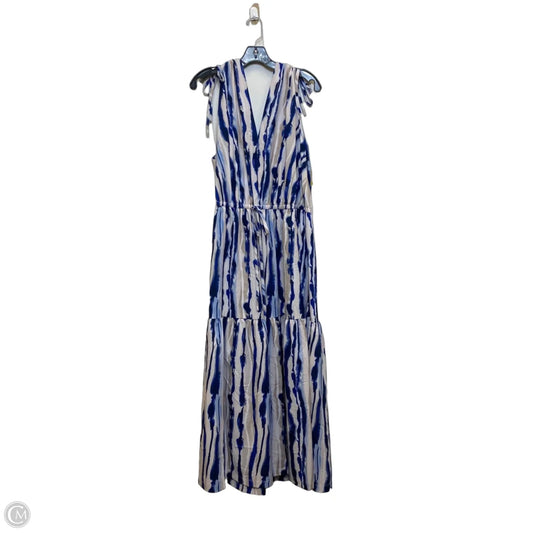 Dress Casual Maxi By Calvin Klein In Blue, Size: 3x
