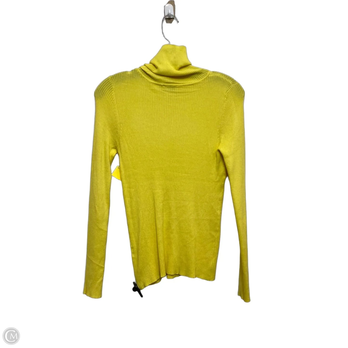 Top Long Sleeve By Fashion Nova In Yellow, Size: L
