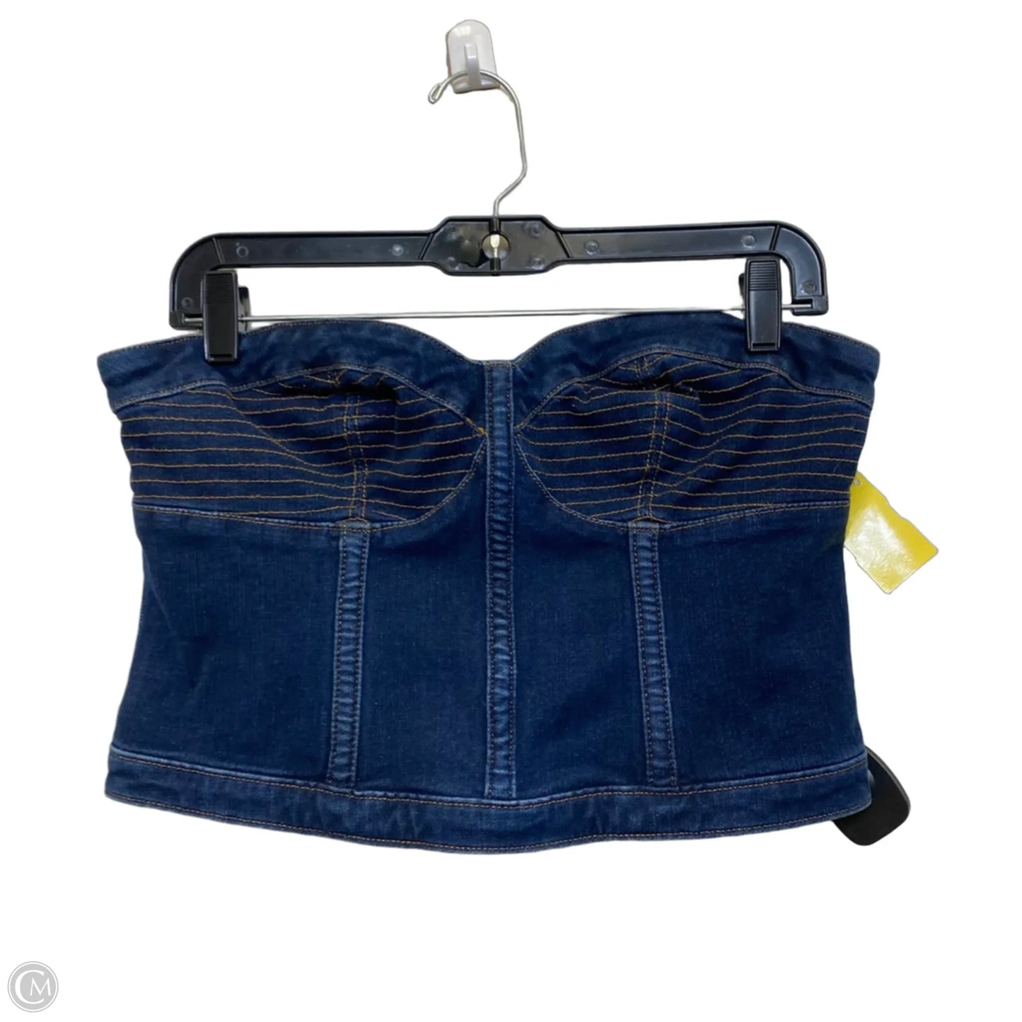 Top Sleeveless By Express In Blue Denim, Size: M