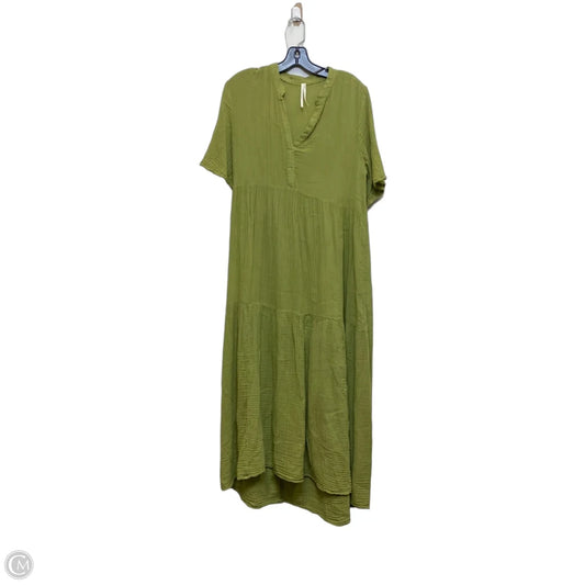 Dress Casual Maxi By Anthropologie In Green, Size: M