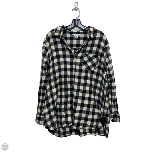 Top Long Sleeve By Old Navy In Black, Size: Xxl