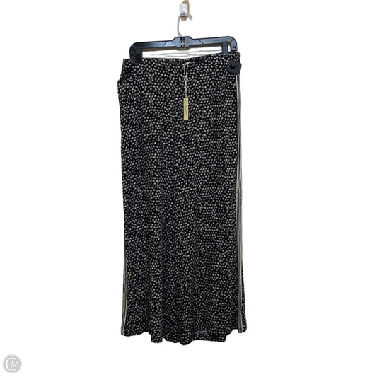 Pants Wide Leg By Max Studio In Black & Cream, Size: Xl