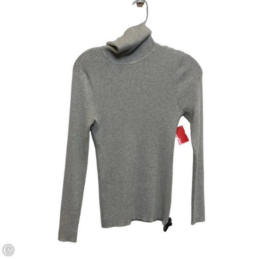 Top Long Sleeve By United States Sweaters In Grey, Size: S