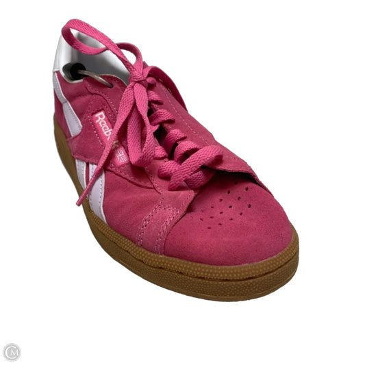 Shoes Sneakers By Reebok In Pink, Size: 8