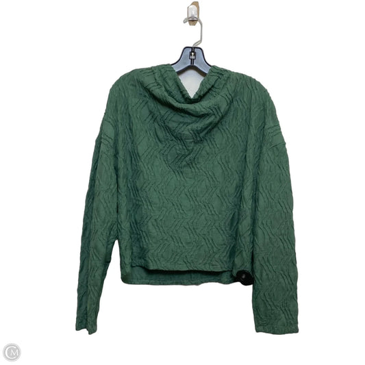Top Long Sleeve By Anthropologie In Green, Size: L