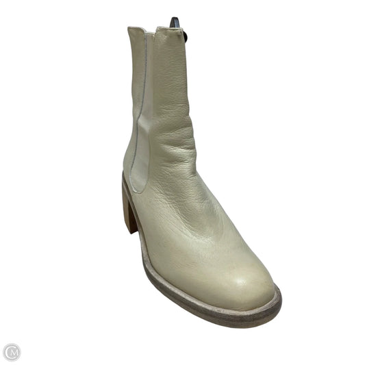 Boots Ankle Heels By Free People In Cream, Size: 8