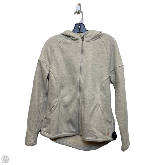 Athletic Jacket By Spyder In Tan, Size: L