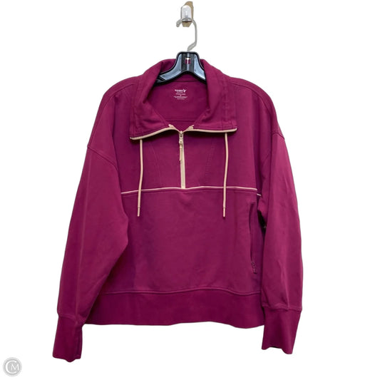 Athletic Sweatshirt Collar By Old Navy In Pink, Size: 2x