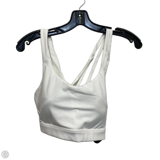 Athletic Bra By Athleta In White, Size: L
