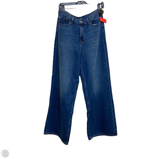 Jeans Wide Leg By Old Navy In Blue Denim, Size: 10l