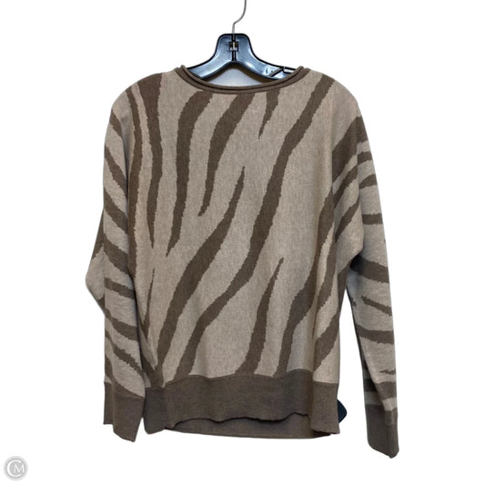 Sweater By Tahari In Tan, Size: M