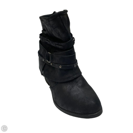 Boots Ankle Heels By Jelly Pop In Black, Size: 7