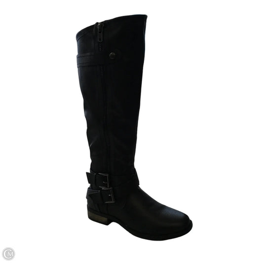 Boots Knee Flats By Rampage In Black, Size: 7