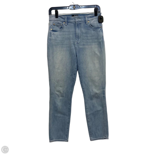 Jeans Designer By 7 For All Mankind In Blue Denim, Size: 6