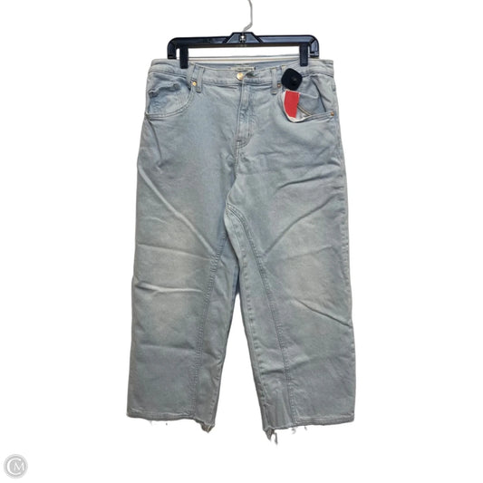 Jeans Wide Leg By We The Free In Blue Denim, Size: 12