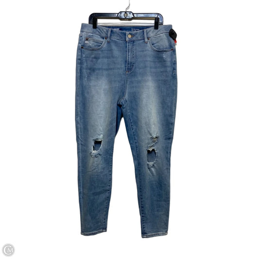 Jeans Skinny By For Luv Of Denim In Blue Denim, Size: 14