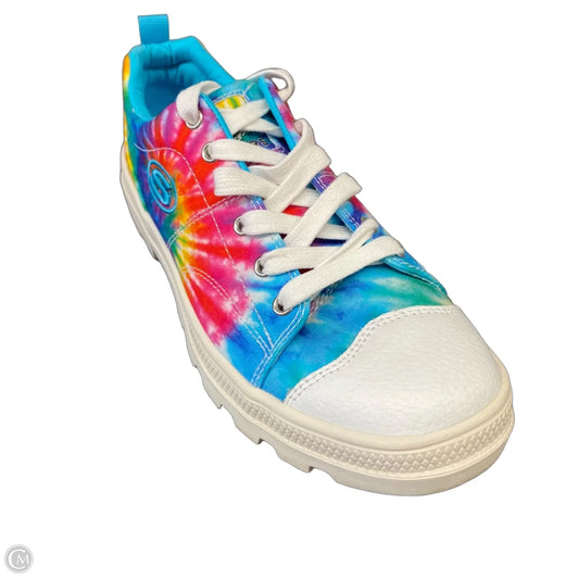 Shoes Sneakers By Skechers In Tie Dye Print, Size: 7.5