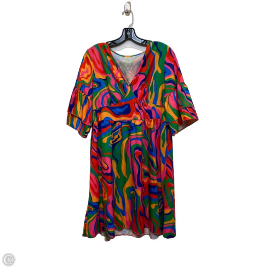 Dress Casual Short By Clothes Mentor In Multi-colored, Size: L