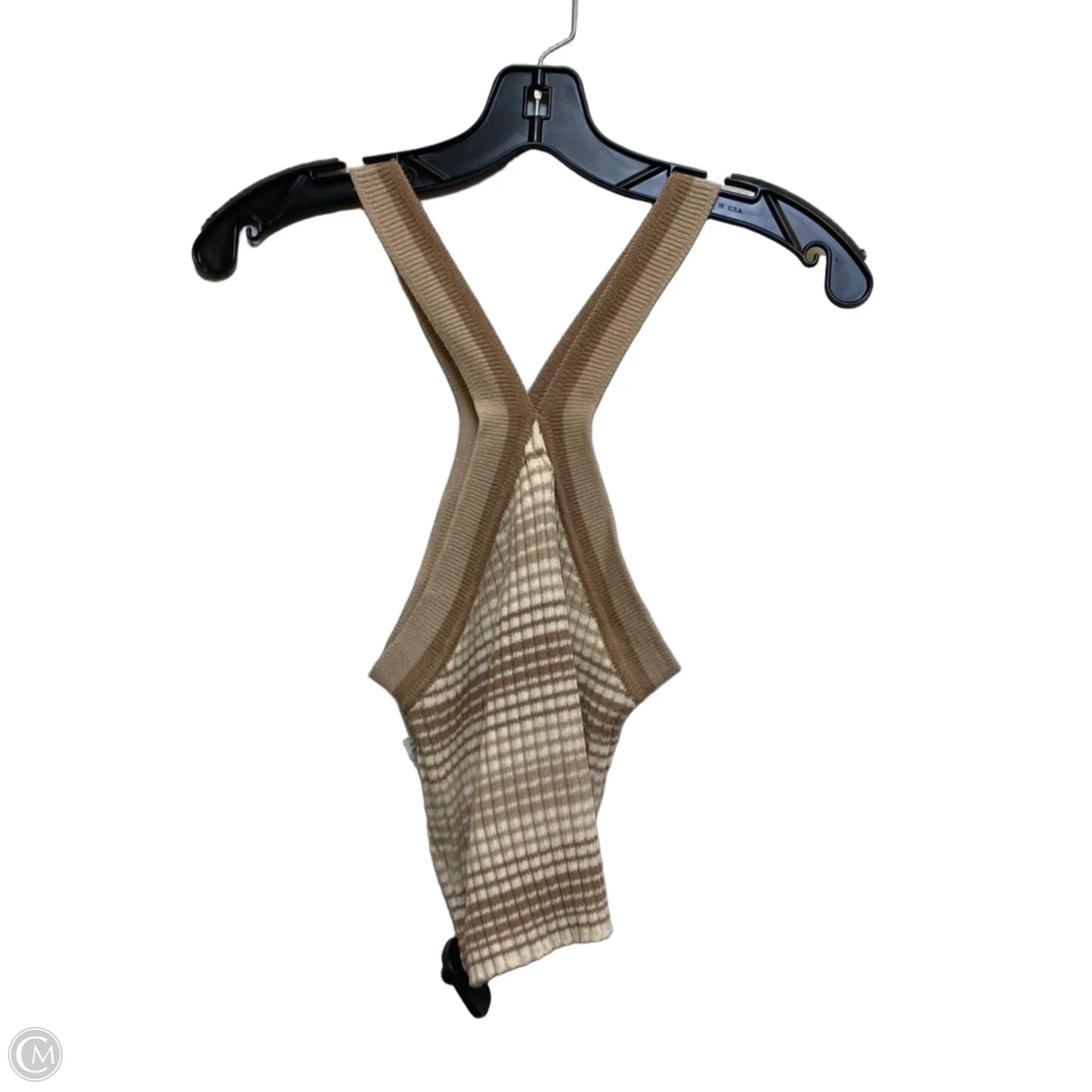 Skirt Set 2pc By Jessica Simpson In Tan & White, Size: L