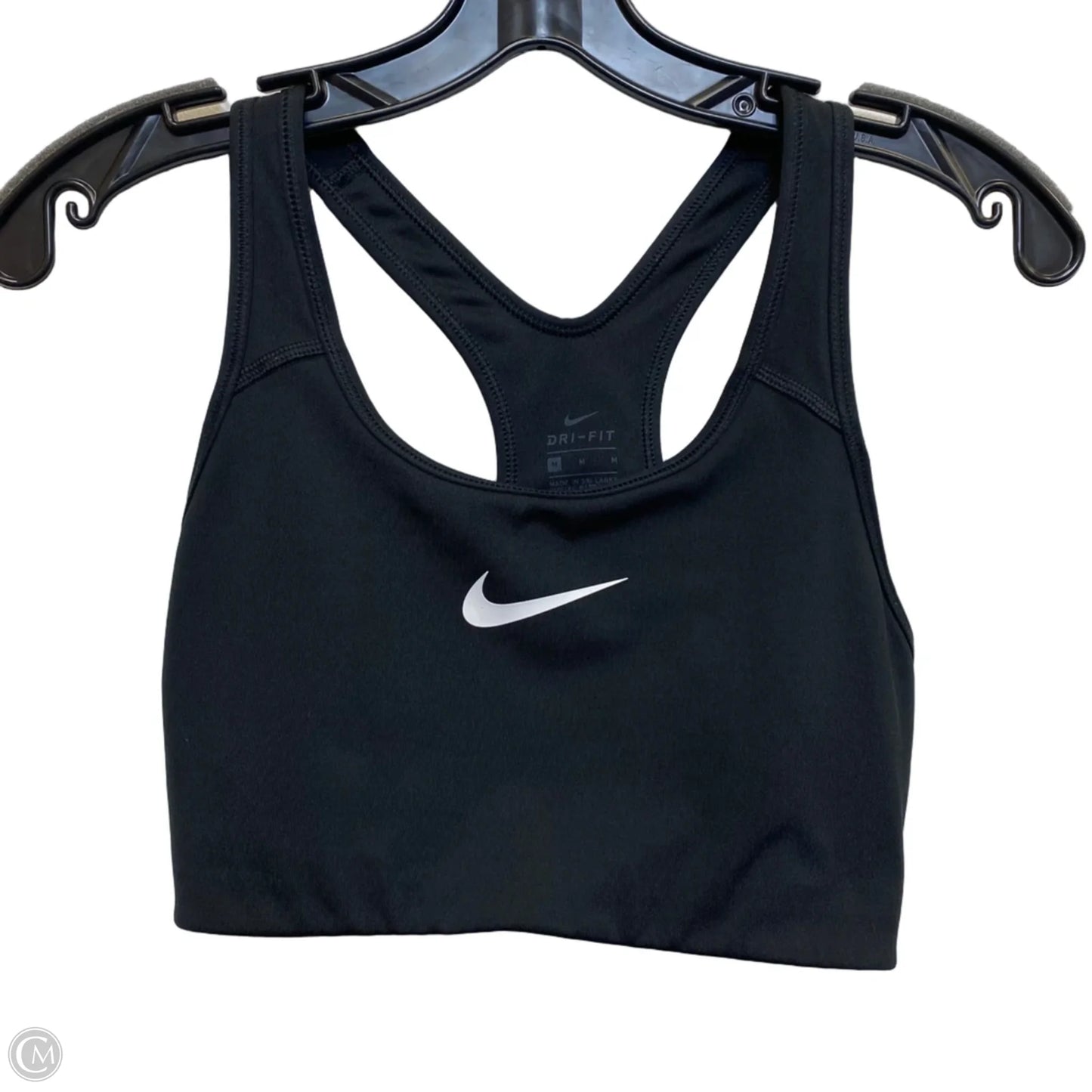 Athletic Bra By Nike Apparel In Black, Size: M