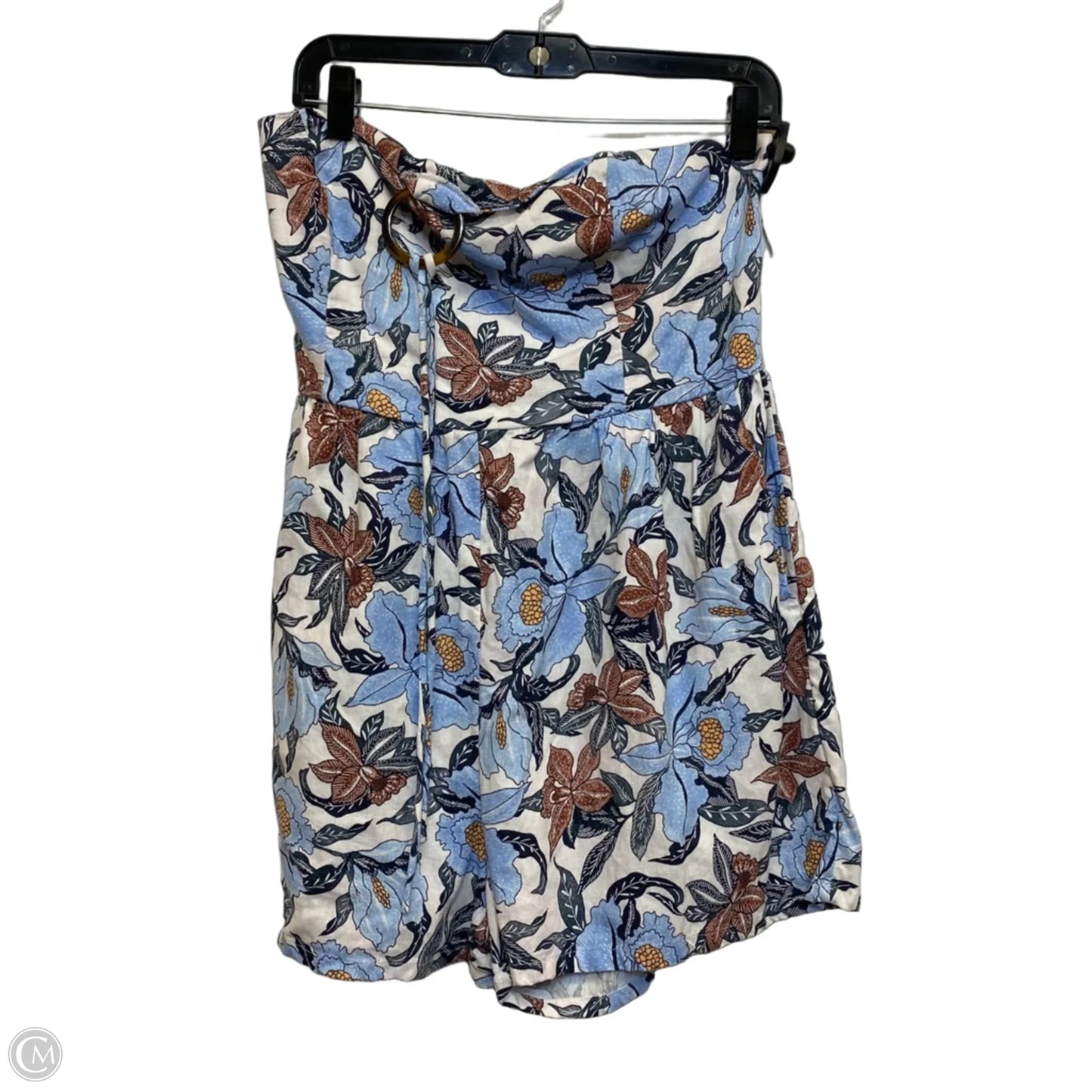 Romper By Old Navy In Blue & White, Size: L