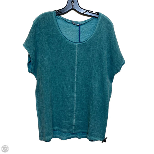 Top Short Sleeve By Tempo Paris In Green, Size: S