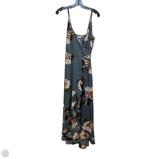 Dress Casual Maxi By Cmf In Grey, Size: L