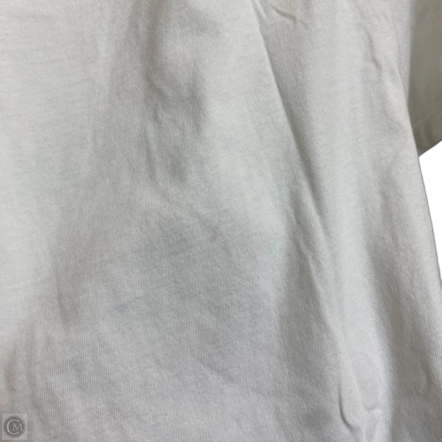 Top Short Sleeve Basic By J. Crew In Cream, Size: M