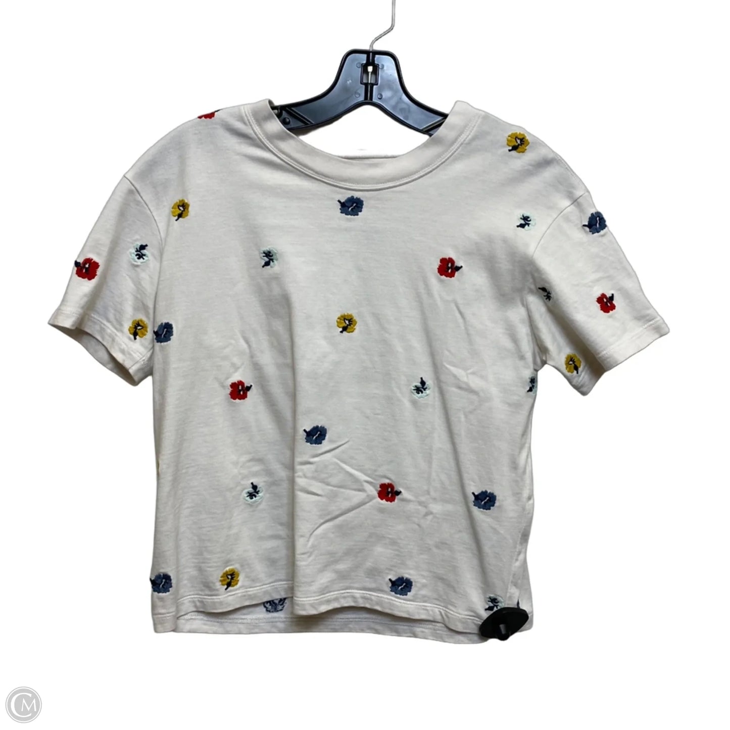 Top Short Sleeve Basic By Madewell In White, Size: Xs