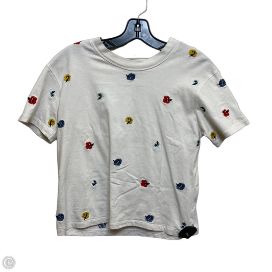 Top Short Sleeve Basic By Madewell In White, Size: Xs