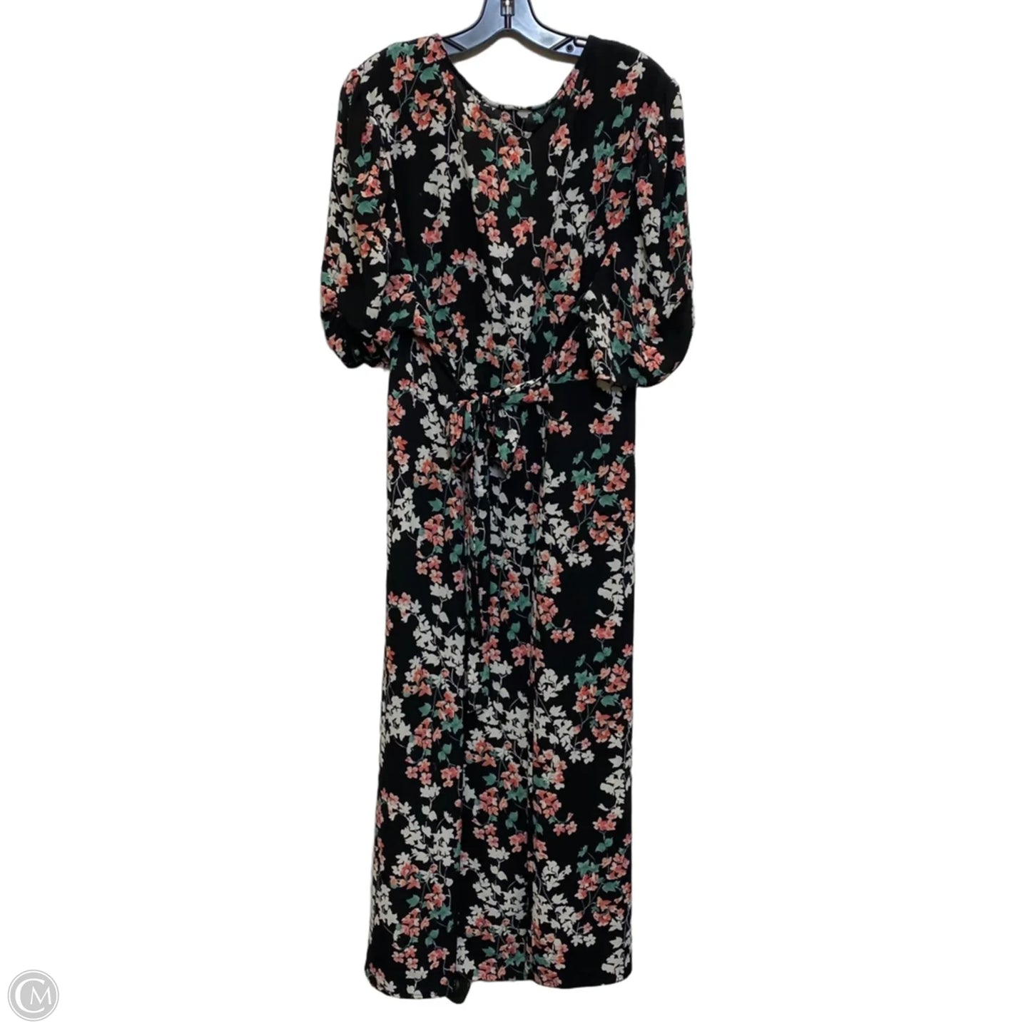 Dress Casual Maxi By Cato In Black & Green, Size: 4x