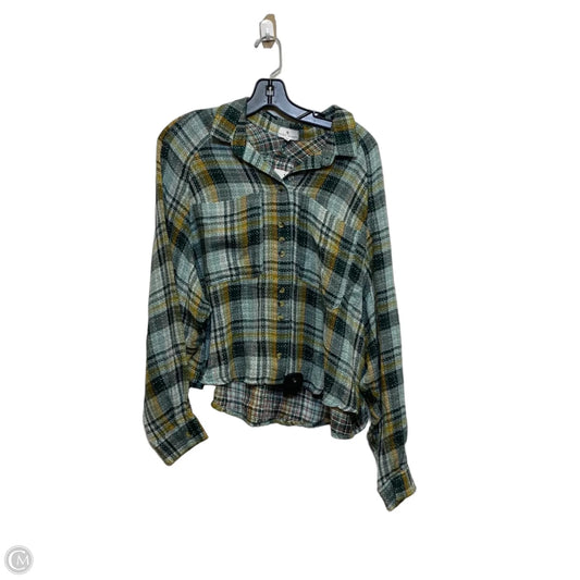 Top Long Sleeve By True Craft In Green, Size: Xl