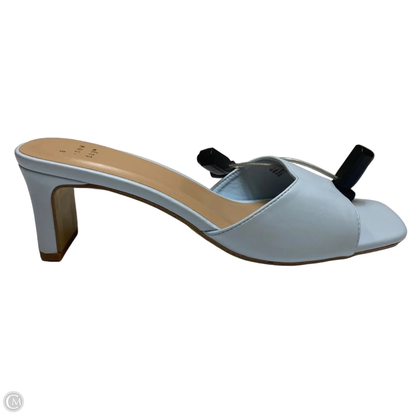 Sandals Heels Kitten By A New Day In Blue, Size: 9.5