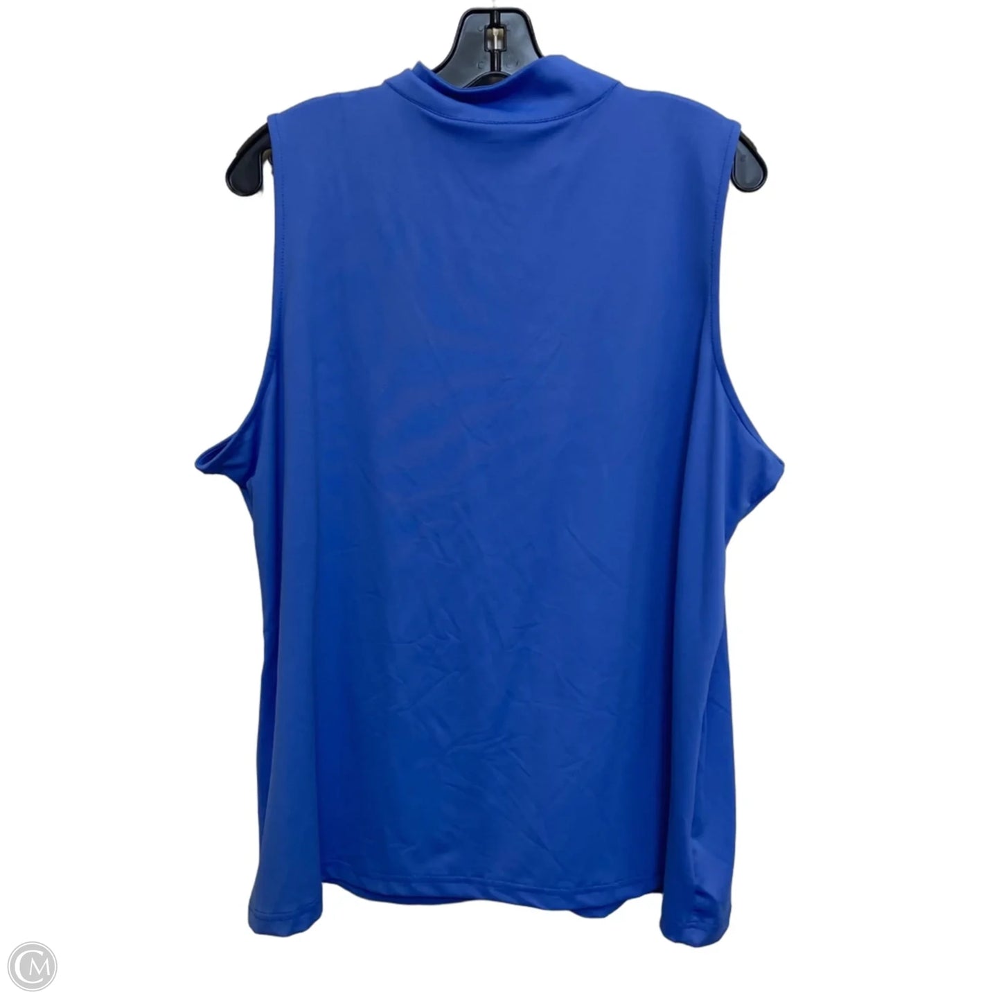 Athletic Tank Top By Lulu B In Blue, Size: 1x
